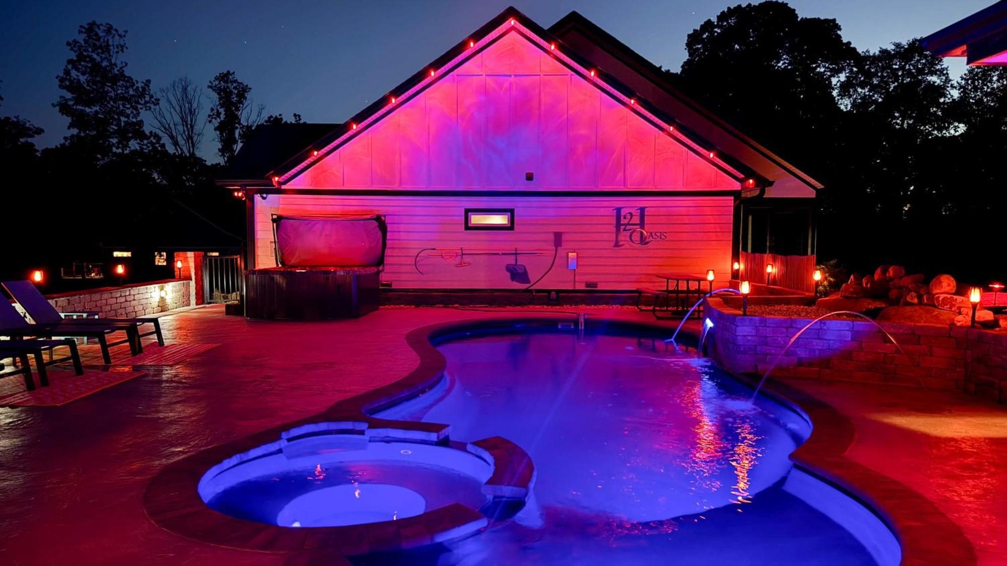 H2Oasis Incredible Pool Retreat With Mountains Views! Villa Sevierville Exterior photo